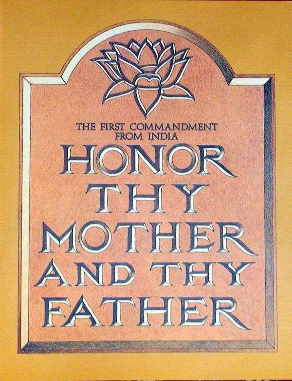 honor thy father and mother kjv