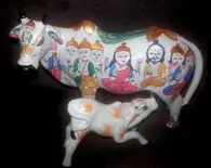 Kamadhenu Cow with Calf