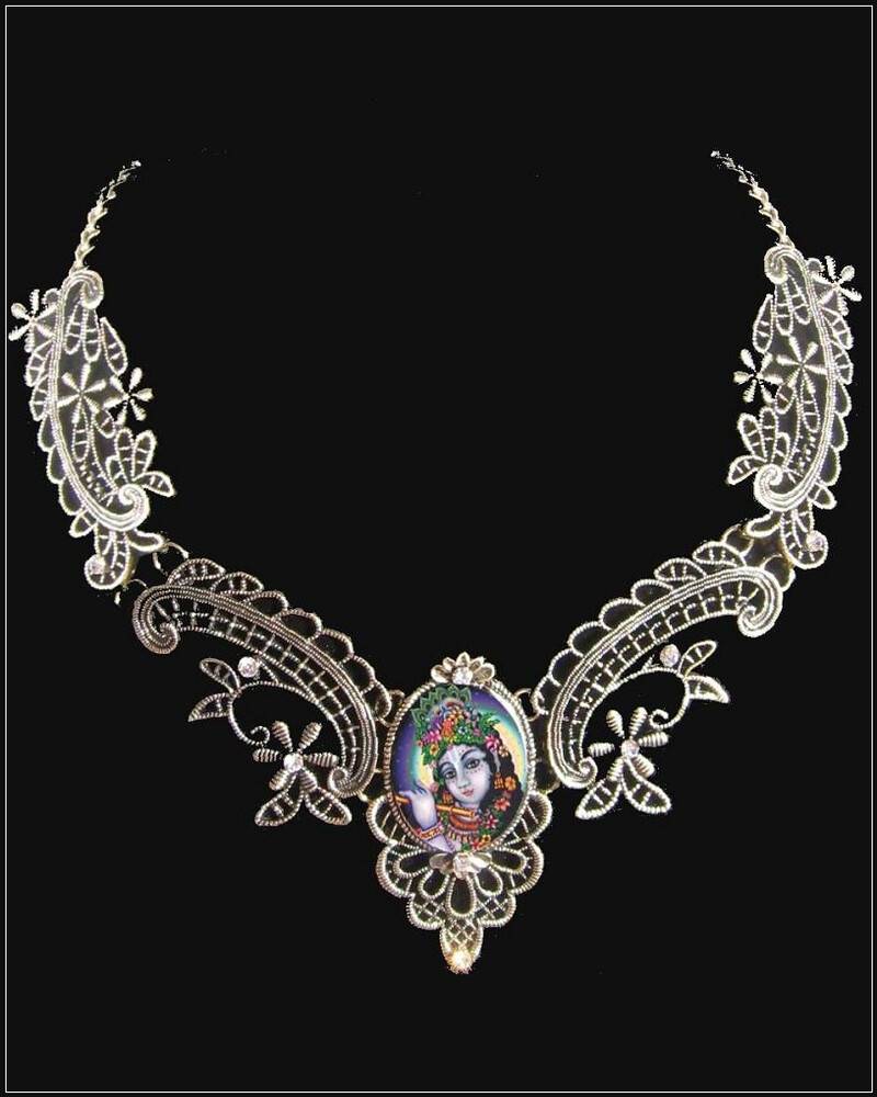Krishna Necklace -- Brass Color