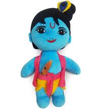 Lord Krishna Doll - 14 Inches -- Childrens Stuffed Toy