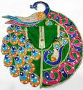 Deluxe Peacock Dress for Laddu Gopal Deity