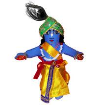Childrens Stuffed Toy: Lord Krishna Doll - 18" Inches