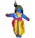 Childrens Stuffed Toy: Lord Krishna Doll - 18\" Inches