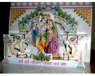 Radha-Krishna and Cows Pop-Up Greeting Card