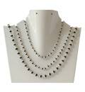 Silver Tulsi Necklace - Medium Beads