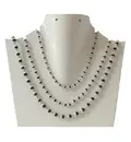 Silver Tulsi Necklace - Small Beads