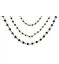 Silver Tulsi Necklace - Small Beads