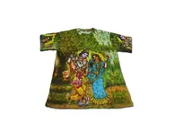 Boys T-shirt: Radha Krishna -- All-Over Print