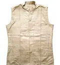 Waistcoat / Vest -- Raw Silk, Men\'s