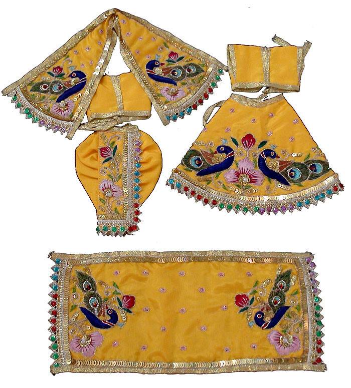 Deluxe Radha Krishna Deity Clothes