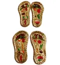 Pair of Golden Shoes (for Krishna or Gaura Nitai)