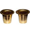 Pair of Brass Cups with Cover (1.5\")