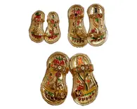 Pair of Golden Shoes (for Radharani)