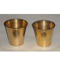 Pair of Brass Cups (1\")