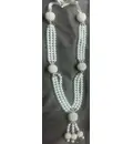 White Perl Mala 25\" (imitation pearls)
