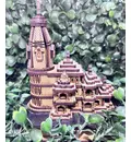 Ram Mandir (Temple) Wooden Model