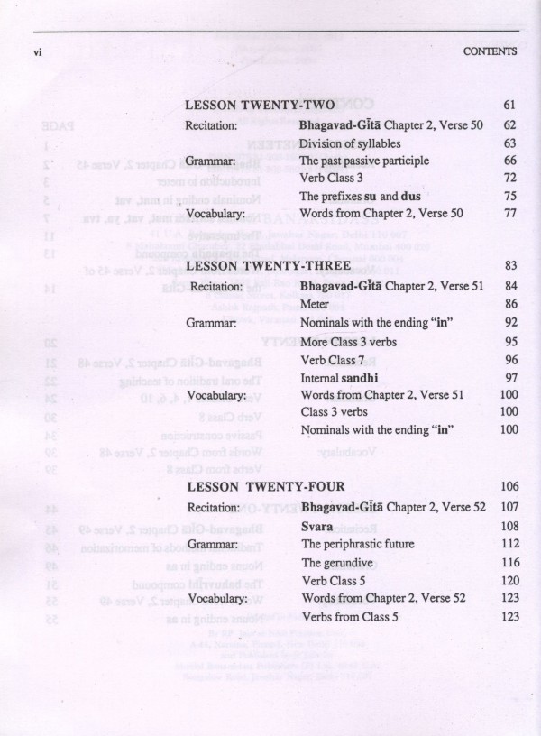 Introduction to sanskrit part 2