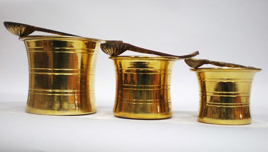 Panchpatra, Achaman Cup, Brass