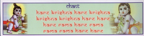 Spiritual Stickers - Radha, Krishna, Prabhupada, Maha Mantra - 20 pack