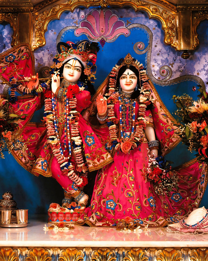 Sri Sri Radha Madhava Hari -- Bhaktivedanta Cultural Center-Phoenix